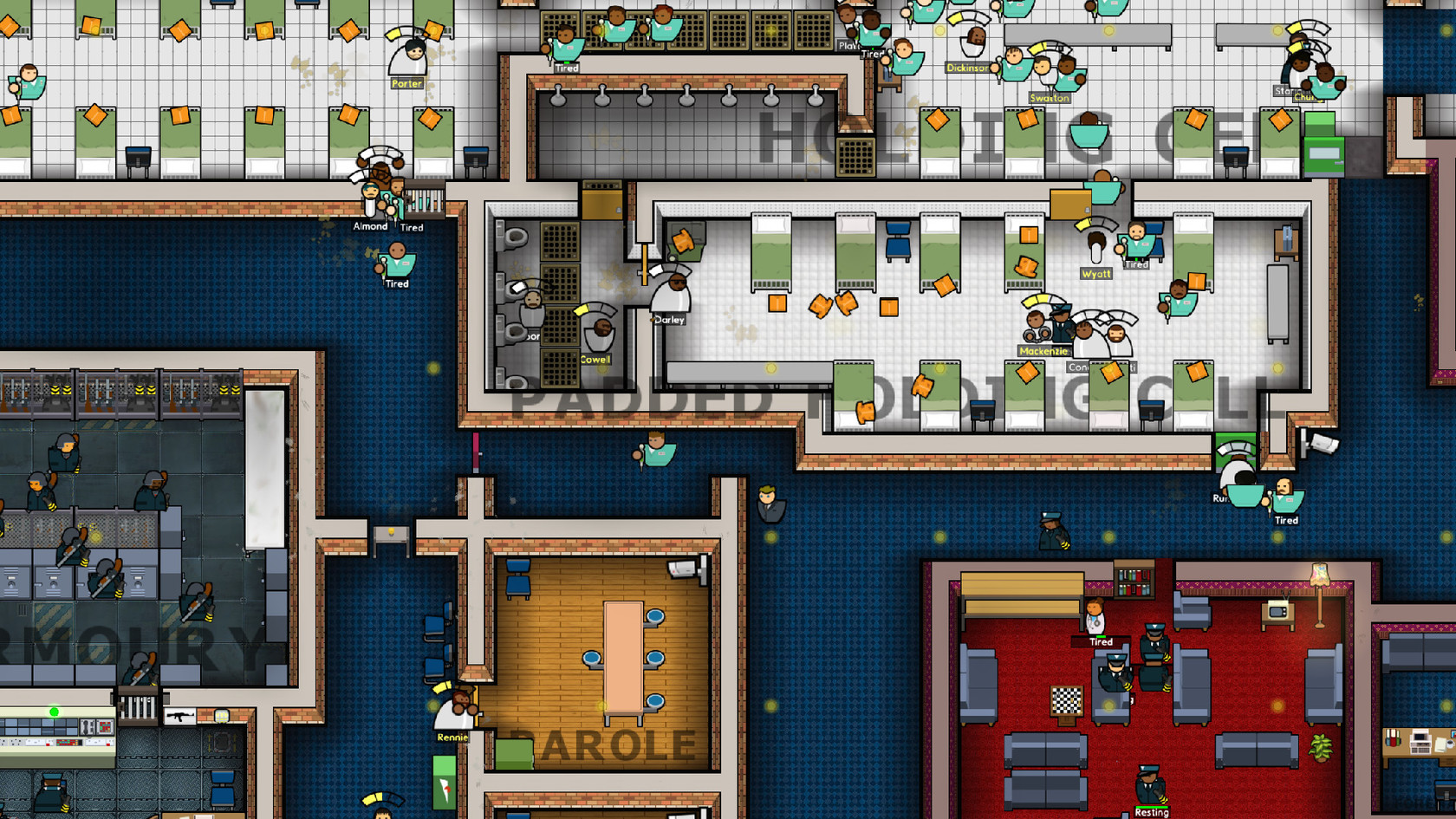 prison architect parole